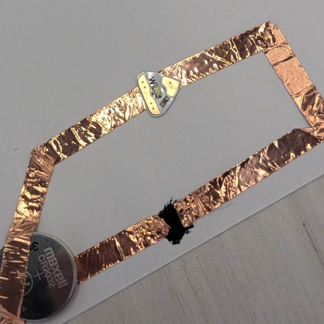 Sadly, it couldn't, but it would have been cool. I could have made mixed media works, but okay—on to the next experiment we go!